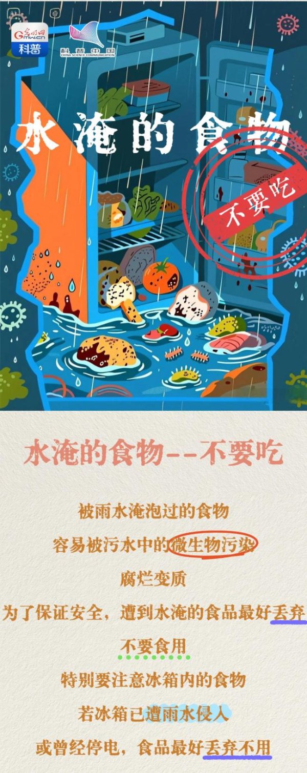 深圳股票配资论坛 洪水侵袭后，这五类食物不要吃！ 警惕饮食安全威胁
